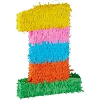 relaxdays Pinata Geburtstag Zahl, 1