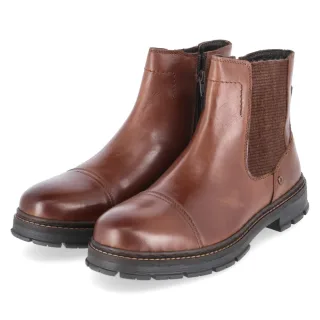 Bullboxer Chelsea Boots - Gr. 42 - Braun - Leder