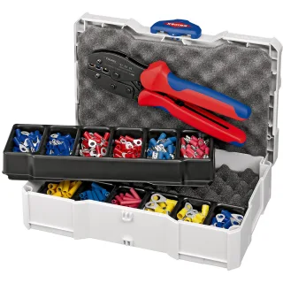 KNIPEX Crimp-Sortiment für Kabelverbinder 265 mm - 979021