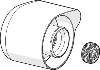 Hansa Absperrgriff HANSA 1006422V chr  1006422V