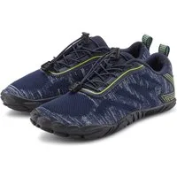 John Devin Freizeitschuh, Halbschuh, Turnschuh, Barfußschuh Sneaker mit elastischen Bändern für schnelles Reinschlüpfen, Unisex VEGAN