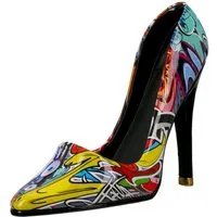 GILDE Weinflaschenhalter Graffiti Street Art Pumps 59182 – Design High Heel aus Kunstharz
