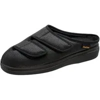Fischer-Markenschuh Ortho Hausschuh Pantoffel, Weite K, Klettverschlüsse, Einlegesohle herausnehmbar