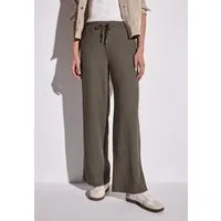 STREET ONE Stoffhose Sommerhose mit Struktur