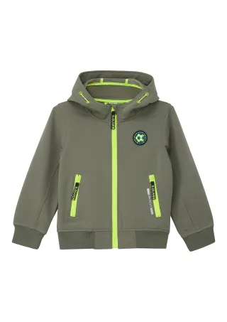 s.Oliver - Outdoor-Jacke olive/gelb - Gr. - 116