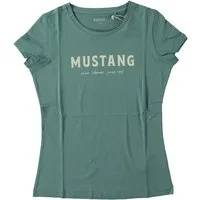 MUSTANG Kurzarmshirt Damen Style Alexia C Logo