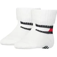 Tommy Hilfiger Socken TH BABY SOCK FLAG SOCK (2 Paar) mit Antirutsch-Noppen an der Fußsohle