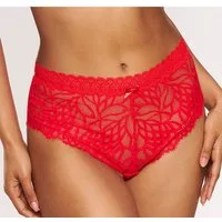 LASCANA Slip Cara aus dezent transparenter Spitze, anteilig aus recyceltem Material