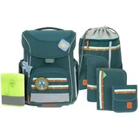LÄSSIG Schulranzen School Set Slim 7-teilig (Set, 6-tlg)