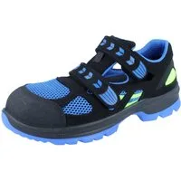 Atlas ATLAS Flash 4600 Damen Herren S1 Sandale blau grün - Größe: 44 Sicherheitsschuh Wechselfußbett