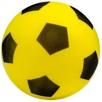 Power Shot Trainingshilfe Schaumstoffball Fussball 20cm gelb