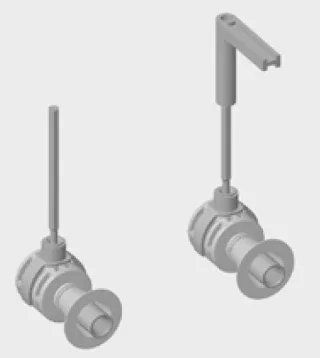 Vitra Fischer WC-Befestigung 316567YP1TE, 316567YP1TE 316567YP1TE