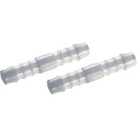 Schlauchverbindung 6mm, Kupplung weiß, 3 Stück