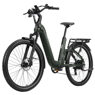 [EU DIRECT] TTGO E-SUVO Electric Bike 48V 15AH 250W Motor 27.5 Inch Tires 25 KM/H Max Speed 100-120 KM Max Range 125KG M