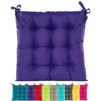 JACK Stuhlkissen JACK Outdoor 38x38cm Sitzkissen Lounge Kissen Sitzkissen Wasserfest, mit Lotus Effekt, robust, strapazierfähig, für Innen & Außen
