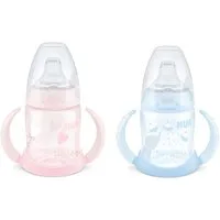 NUK Babyflasche NUK First Choice Rose&Blue Trinklernflasche Vorteilset