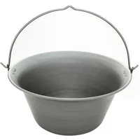 Grillplanet Holzkohlegrill Ungarischer Gulaschkessel Eisen unlackiert - 30 Liter