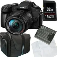 Panasonic Lumix G81HA+G 3,5-5,6/14-140 mm schwarz Digitalkamera Set Angebot Systemkamera