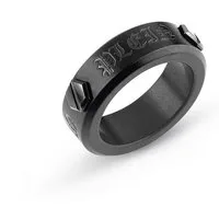PHILIPP PLEIN Fingerring HEXAGON (1-tlg), Stainless steel