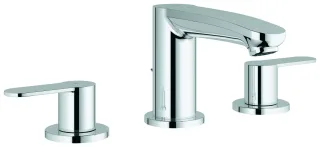 GROHE 3-Loch-WT-Batterie Eurostyle C 20208 Zugstangen-Ablaufgarnitur chrom 20208002