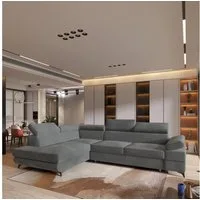 Masseno Ecksofa FAVIEN mit Schlaffunktion L-Form, Sofa mit Bettkasten