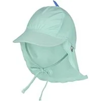 Sterntaler® Schirmmütze UV-Schutz 50+ Bademütze mit Nackenschutz Dino (1-St) Bademütze mit Nackenschutz, Dino-Zacken & Bindeband