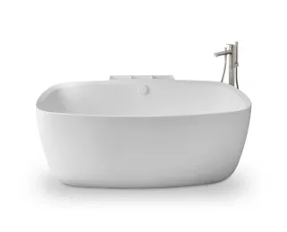 Duravit Wave Einhebel-Wannenmischer bodenstehend Edelstahl Gebürstet 50x312x947 mm - WA5250000070 WA5250000070