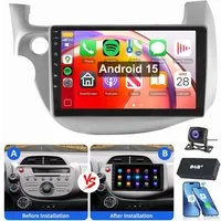 ESSGOO Für Honda FIT JAZZ 2008-2013 Android 15 CARPLAY Autoradio Autoradio (RDS, Digitalradio (DAB), FM, AM)