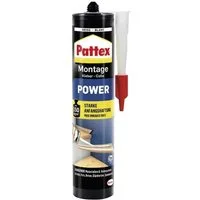 Pattex Montagekleber 1829524, (Packung), starke Klebekraft, Außen und Innen anwendbar