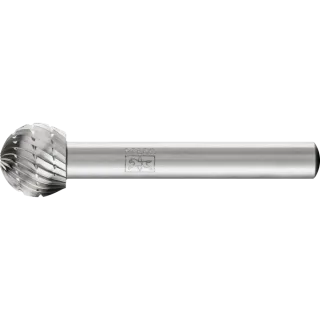 PFERD TOOLS HSS Frässtift Kugelform F Z 3 universal mittel fein Spanbrecher - 22420536