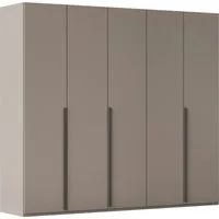 rauch Drehtürenschrank Kleiderschrank Schrank Garderobe Wäscheschrank BESTSELLER MONTCLAR (3 Ausstattungen BASIC/CLASSIC/PREMIUM (SOFT-CLOSE), Breiten 201-400 cm) Front in Glas/Hochglanz/Dekor/Grauspiegel in 5 Breiten MADE IN GERMANY