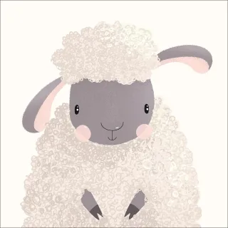 Keilrahmenbild LITTLE LAMB