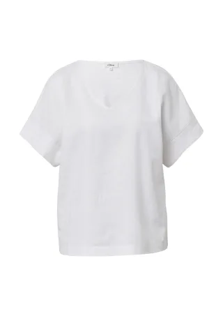 s.Oliver - T-Shirt weiß - Gr. - 34