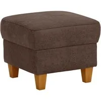 Home affaire Polsterhocker Palmera, B: 58 cm, mit Stauraum, Federkern