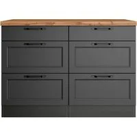 KOCHSTATION Unterschrank KS-Lana Breite 120 cm