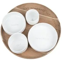 Räder Tablett Design Schalen Set Das Schönste ist Gemeinsame Zeit (5-teilig)