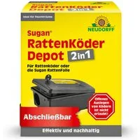 Neudorff Lebendfalle Sugan RattenKöder Depot