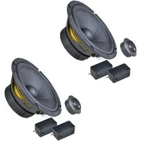 Ground Zero GZIC 165.2 16cm Komponenten-Lautsprechersystem Auto-Lautsprecher (100 W)