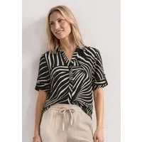 STREET ONE Hemdbluse aus softer Viskose