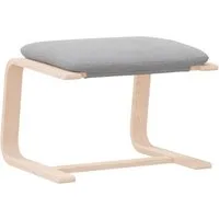 vidaXL Polsterhocker Fußhocker Hellgrau 51x41x40 cm Stoff (1 St)