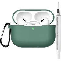 CoolGadget Kopfhörer-Schutzhülle für AirPods Pro 3 Silikon, Stoßfest Clip Karabiner kabelloses laden Case Schutz Cover