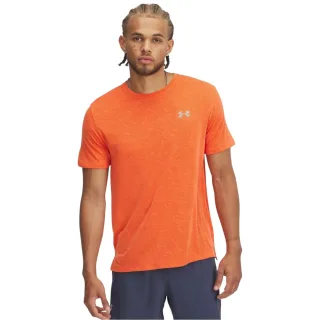 Under Armour - "Launch" T-Shirt für Herren, Tarnmuster, Laufen, Regulär (Orange)
