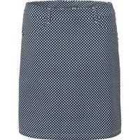 Abacus Sportswear Skort Abacus Golf Skort Merion 45cm Navy-Gemustert Damen
