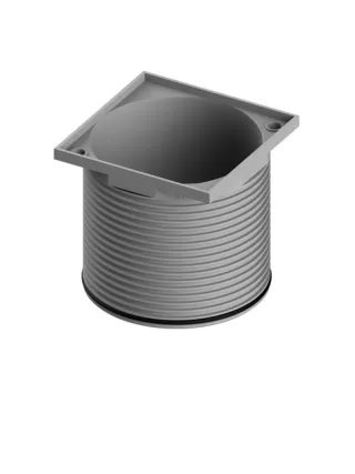Tece drainpoint S Rostrahmen Kunststoff 100 x 100 mm ohne Rost, 3660018 3660018