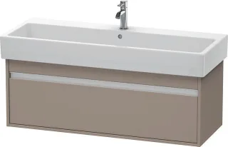 Duravit Ketho Waschtischunterbau wandhängend Basalt Matt 1150x440x410 mm - KT668904343 KT668904343