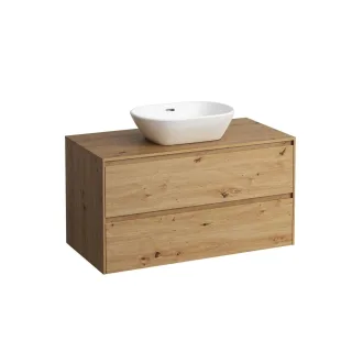 Laufen Waschtischunterschrank und Waschtisch-Platte LANI 493x985x527 H4043211122671