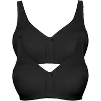 Viania Soft-BH 2er Pack Baumwoll Soft BH Basic (Spar-Set, 2-tlg) -