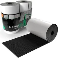 BigDean Garagen-Wandschutz 2 Rollen dicker Türkantenschutz selbstklebend 200x20x0,5cm (Set, 2 St., Rolle/n), Extra Dicker, Robuster, Widerstandsfähiger Prallschutz