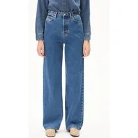 Armedangels Weite Jeans ENIJAA Wide Jeans recycelter Baumwolle (Non-Stretch, Regular Fit) High waist