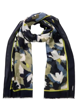 Olsen - Scarf Woven Moss Green - Gr. - 00